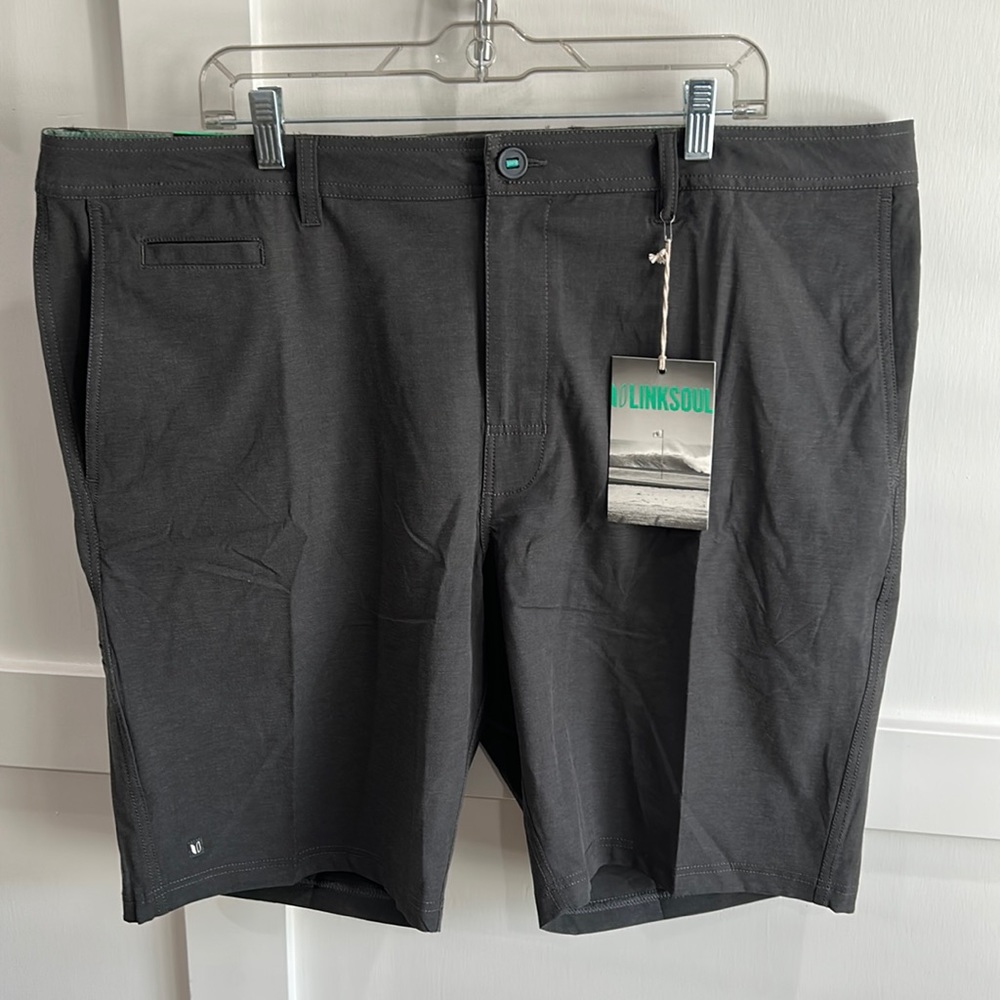 LINKSOUL - BRAND NEW - Charcoal color SHORTS SIZE W42